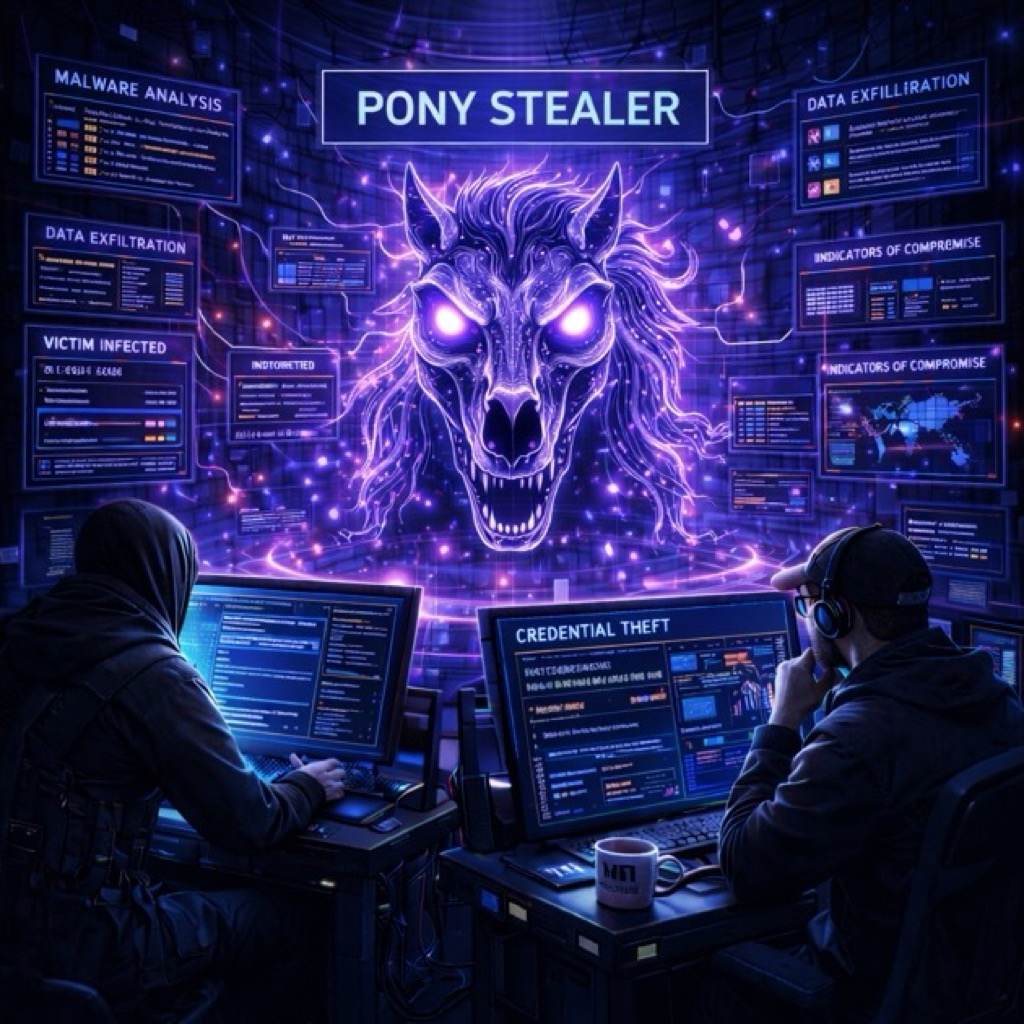 Pony/Fareit credential stealer analysis